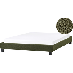 ROANNE - Tweepersoonsbed - Crème - 160 x 200 cm - Bouclé