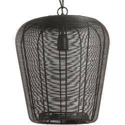 Light & Living - hanglamp - Adeta - zwart - metaal - Ø 31cm - E27 - 2945912