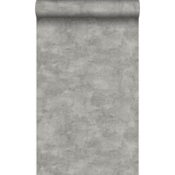 Origin Wallcoverings behang betonlook donkergrijs - 53 cm x 10,05 m - 347605