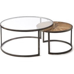 Riviera Maison Cameron Coffee Table Set of 2