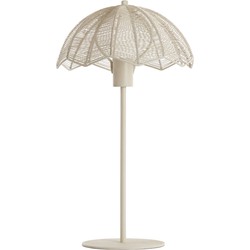 Light & Living - tafellamp - Espelo - beige - metaal - schemerlamp - E27 - 8056043