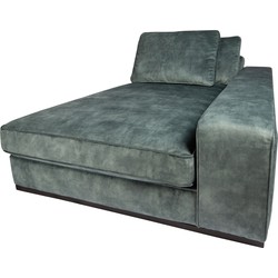 PTMD Block sofa chaise longue arm r Adore 158 Petrol