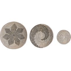Beliani CANTHO - Wanddecoratie-Beige-Zeegras