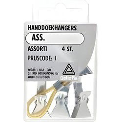 Handdoekhangers ass 4st