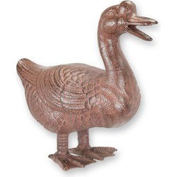 Gietijzeren beeldje van een gans