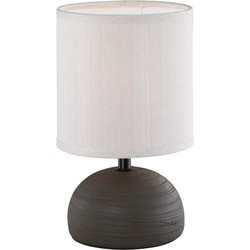 Moderne Tafellamp  Luci - Kunststof - Bruin