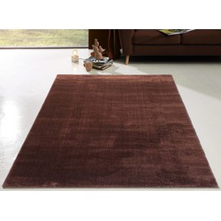 Cosmo Effen Bruin vloerkleed - - 120 X 170 CM