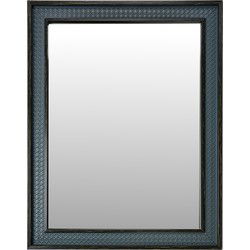 Clayre & Eef Spiegel 36x46 cm Grijs Houtproduct
