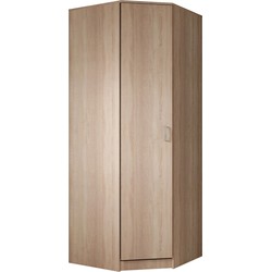 Meubella - Kledingkast Heaven 2 - Eiken - 80 cm