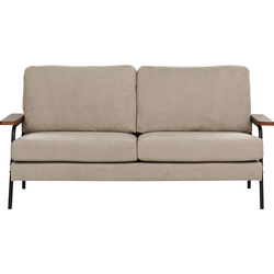 AKRANES - Driezitsbank - Taupe - Stof