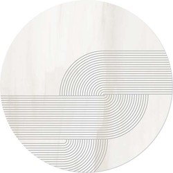 Muurcirkel Abstract Twist Light