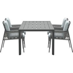 5-delige tuinset -Andrea tuinstoelen-Gosford tafel- Garden Impressions