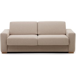 Kave Home - Beige 3-zits slaapbank Anley 224 cm