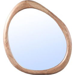 PTMD Spiegel Neelix - 50x3x60 cm - Hout - Naturel