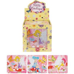 108 stuks - Puzzels - Fairy - Fee - 13 x 12 Cm - In Traktatiebox - Puzzel - Uitdeelcadeautjes - Traktatie voor kinderen - Meisjes