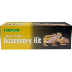 Habistat Aquadistri luipaardgekko toebehoren set