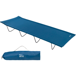 HIXA Aktive Veldbed - Kampeerbed - Stretcher - 1 Persoons - Blauw - 180x60x18cm - PVC