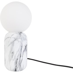 Leitmotiv - Tafellamp Gala Marble - Wit