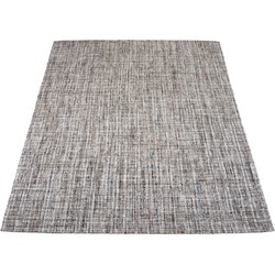 Vloerkleed Cross Grey/Beige - 300 x 400 cm