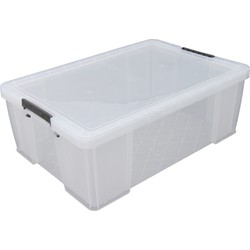 Allstore Opbergbox - 51 liter - Transparant - 66 x 44 x 23 cm - Opbergbox