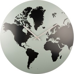 Wall Clock World Map
