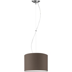 hanglamp basic deluxe bling Ø 30 cm - taupe