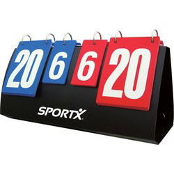 SportX Draagbaar Scorebord tot 30 Punten
