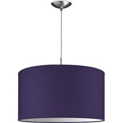 hanglamp tube deluxe bling Ø 45 cm - paars