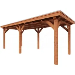 Trendhout douglas overkapping Siena, 640 x 300 cm