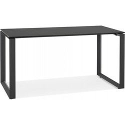 BAKUS design recht bureau 160x80x742 cm Zwart