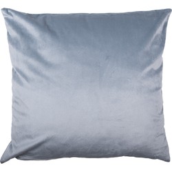 Clayre & Eef Kussenhoes  45x45 cm Blauw Polyester Sierkussenhoes