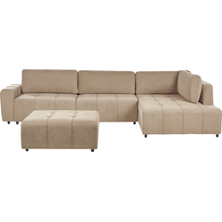 Beliani INNVIK - Slaapbank-Bruin-Polyester