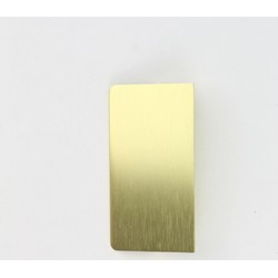 Poignée Christien - laiton - 64 mm