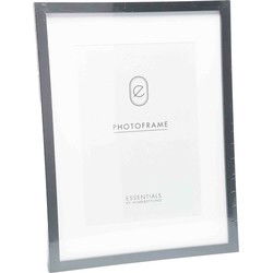 Home & Styling Fotolijst - kunststof - zwart - voor foto 30x40 cm - Fotolijsten