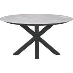 Lowland tafel dia. 150 cm Centostone sicilian grey