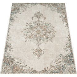 Binnen & Buitenkleed Torana - Vintage Design - Creme - 200x280 cm