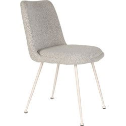 Housecraft Living Fijs Eetkamerstoelen Off-White - Set van 2