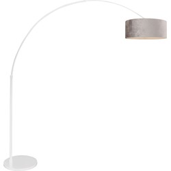 Moderne Vloerlamp Polaris Wit