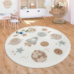 Kindervloerkleed - Elara Ruimte - Multi - 80x150 cm