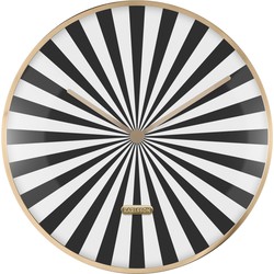 Wall Clock Candy Swirl Dome