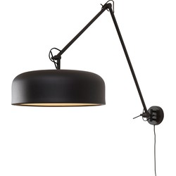 Wandlamp Marseille - Zwart - Ø48cm