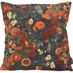 Sierkussen Mayra Flowers | 45 x 45 cm | Katoen/Polyester