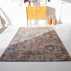 The Antiquarian Bakhtiari Collection Janissery multi 8712 - Louis de Poortere Multicolor - Polyester - 140 x 200 cm - (S)