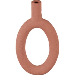 Present Time - Vaas Ring Oval High - Terracotta oranje