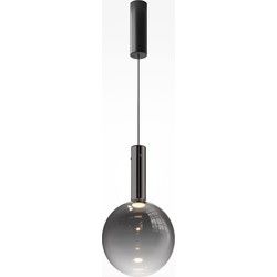 Maytoni - Hanglamp Nebula - Zwart - Ø25