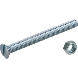 M.schroef moer pk m4 40mm 10st