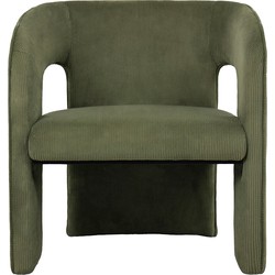 Leitmotiv - Fauteuil Vigor - Mosgroen