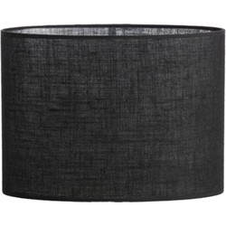 Light & Living - kap - Sendai - zwart - textiel - E27 - 3830919