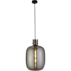 Hanglamp Barrel Metaal Ø30cm Zwart
