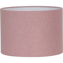 Light & Living - kap - Livigno - roze - textiel - Ø 30cm - E27 - 2230825